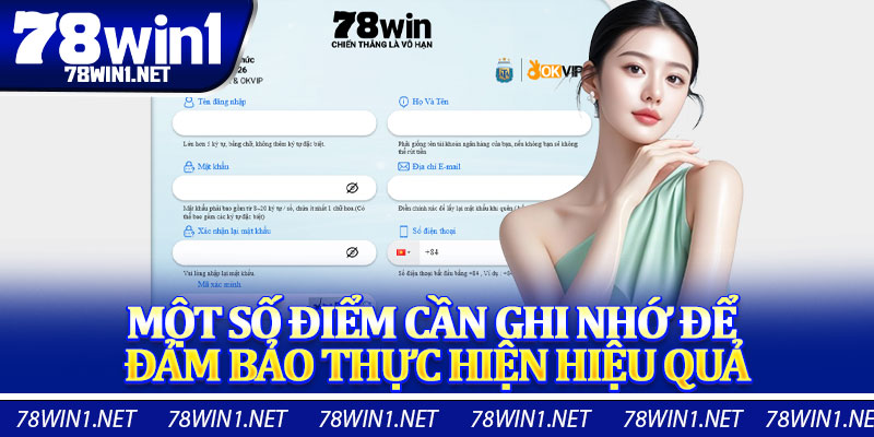 Một Số Điểm Cần Ghi Nhớ Để Đảm Bảo Thực Hiện Hiệu Quả