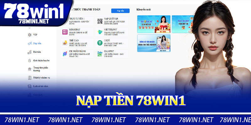 Nạp Tiền 78win1